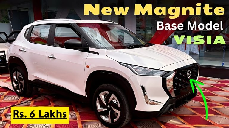 Nissan Magnite Facelift model launched at price of Rs. 6 Lakhs in ...